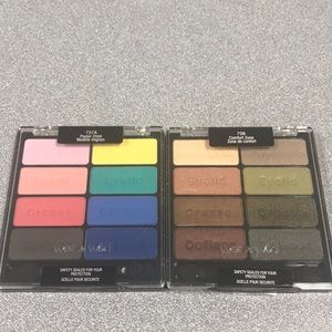 Wet N Wild eye shadow palettes